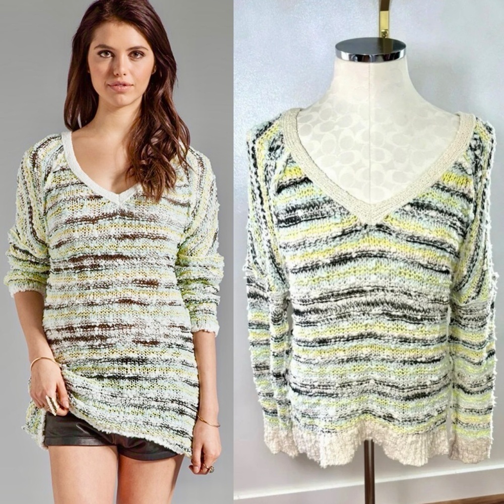 Free People Sweater Songbird Cozy  - Size Small